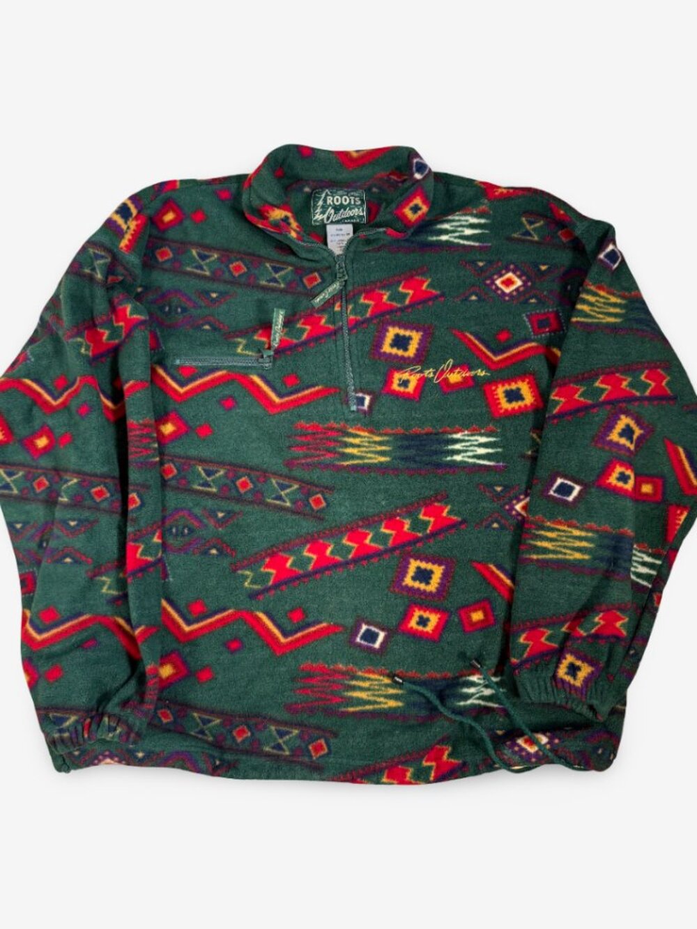 Vintage Roots Outdoors Colorful Fleece Sweatshirt